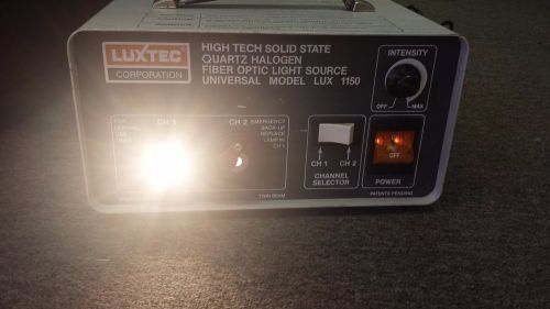 Luxtec fiber optic Light source 1150
