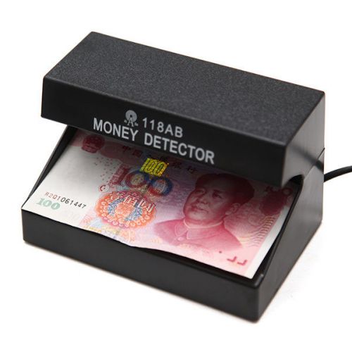 AD-118AB 110-220V Portable Fake Money Cash Detector Checker Testing Machine with