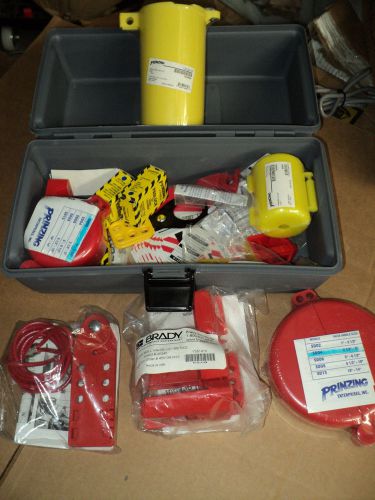 BRADY LK112E Portable Lockout Kit, FILLED , ELECTRICAL