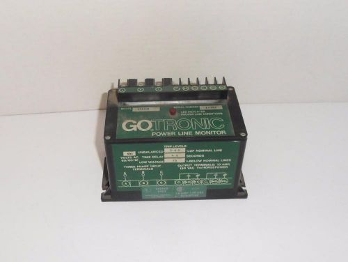 Gotronic 555100 480v Power Line Monitor Used