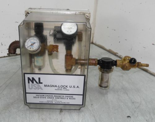 Magna-Lock Vacuum Chuck Controller Unit, Model# VAC I / VAC 1, Used