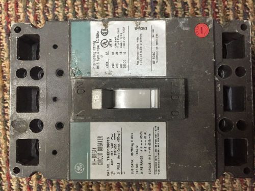 GE THED136015   Circuit Breaker