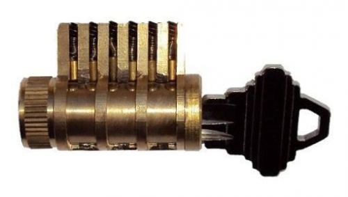Extreme cutaway practice lock  locksmith training, sales aid, all brass sc4 for sale
