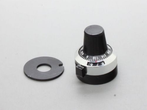 Control Dail Knob w. Indicator for 4mm Shaft Multi-Turn Potententiometer