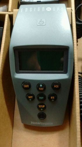 Trimble navigation hand held portable ensign xl marine gps 17319 w/accessories for sale