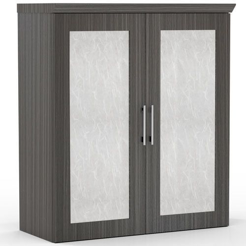 Modern designer upper storage cabinet acrylic or laminate doors office room new for sale