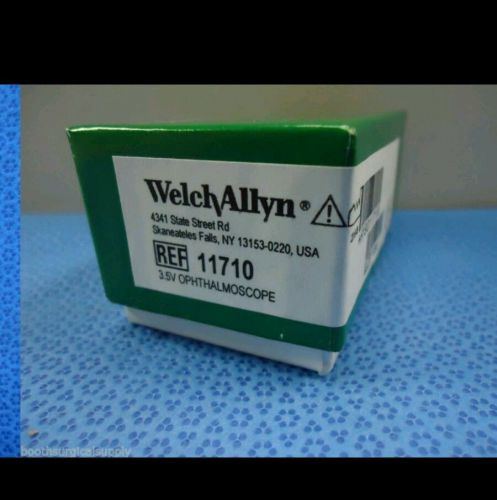 WELCH ALLYN 3.5V #11710 STANDARD OPHTHALMOSCOPE-- NEW!
