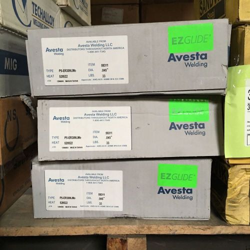 Avesta P5-ER309LMo Stainless Steel .045&#034; 33 lb spool Mig Welding Wire NEW