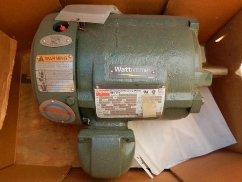 Dayton Premium Efficiency Motor, 4FM93A    2 HP, 3495 RPM, 575 Volts, 86.5 Eff.,