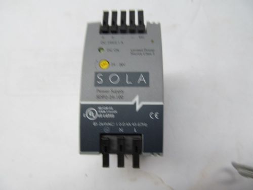 SOLA POWER SUPPLY SDP2-24-100 UNTESTED