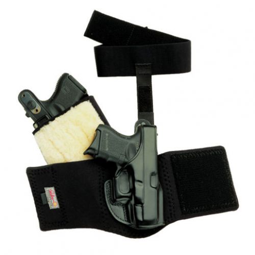 Galco ag205 black left handed ankle holster for walther ppk for sale