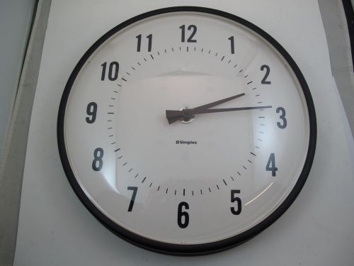 New Simplex Time Recorder Co. #6310-9075 Impulse Clock -Round 12 inch -In Box