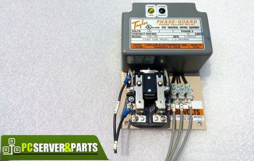 Taylor phase guard relay pnd-480 30a 480v 3ph time delay: 1.5s for sale