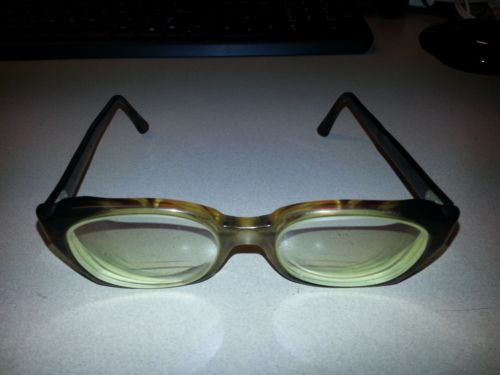 Vintage RX Plastic Frame Rx Glasses TITMUS Z87