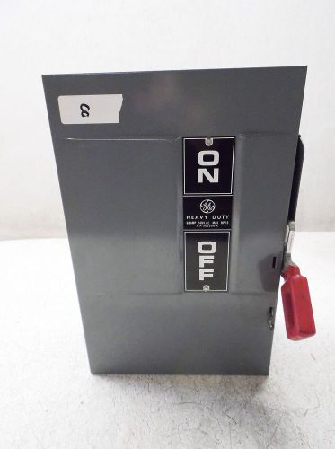 GENERAL ELECTRIC TH4322 SAFETY SWITCH 60 AMP (NEW)