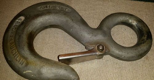 Crosby -Laughlin safety hook 8 x 5 inch USA