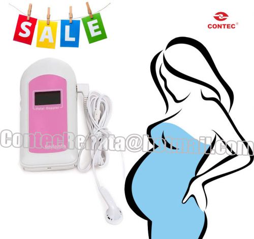 CONTEC Baby Sound B. New LCD Pocket Fetal Doppler.Baby heart monitor.HOT SALE