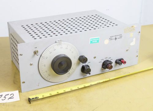Audio Oscillator; HP Model 201CR  (CTAM #7752)