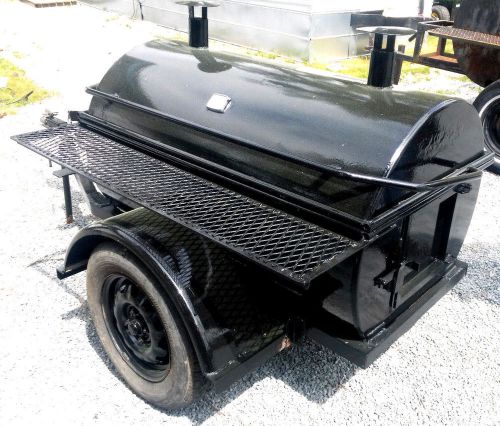 Custom made bbq pig cooker smoker *new* &amp; accessories - charcoal and gas for sale