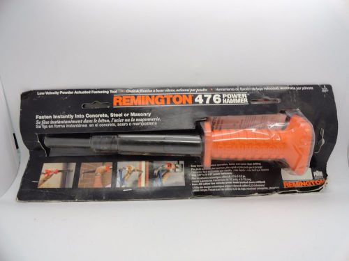 New Remington Power Trigger Actuated Tool Model NO. 476 Metal Nailer .22 Calibre