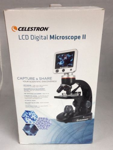 Celestron 44341 LCD Digital Microscope II (Black)