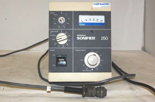 Branson VWR 250 Sonifier Ultrasonic Cell Disruptor