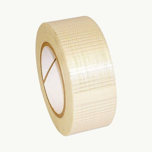 JVCC 762-BD Bi-Directional Filament Strapping Tape: 2 in. x 60 yds. (Natural)