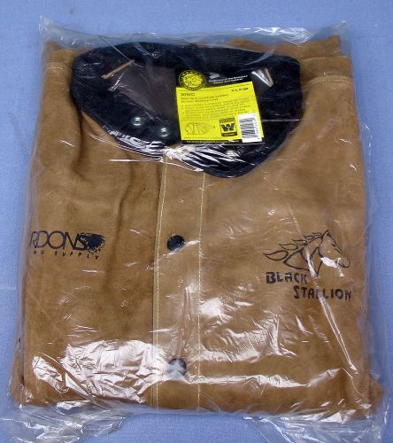 Revco Black Stallion Welder Welding Coat Jacket Leather 30WC Xlarge XL 30&#034;