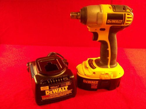 NEW DeWALT DC820 1/2&#034; 18V Cordless XRP™ Impact Wrench, Battery, &amp; Charger LOOK!!