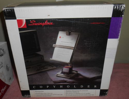 Swingline Letter Size Adjustable Weighted Copy Holder New in Box