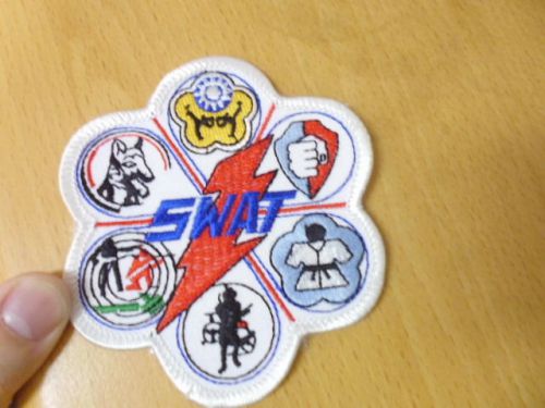 Free shipping. Taiwan Police SWAT training patch