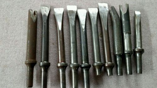 10 pc set of ATI (Snap On Tools) chisel set American Made #13