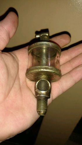Lockwood boat motor Arrow Brass Oiler for Hit and Miss Stationary Engine Antique