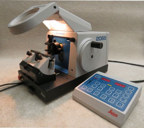 Leica Supercut 2065 Rotary Microtome - with Full Automation &amp; Lighted Magnifier