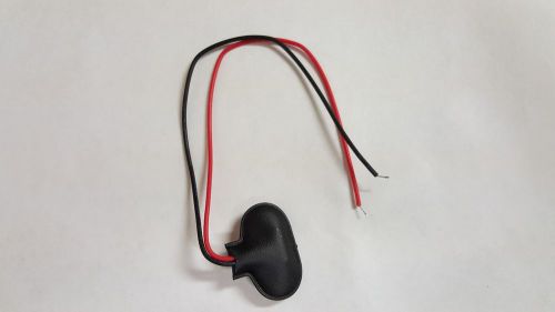 Guitar / bass 9 volt battery clip contacts with 5 inch leads for sale
