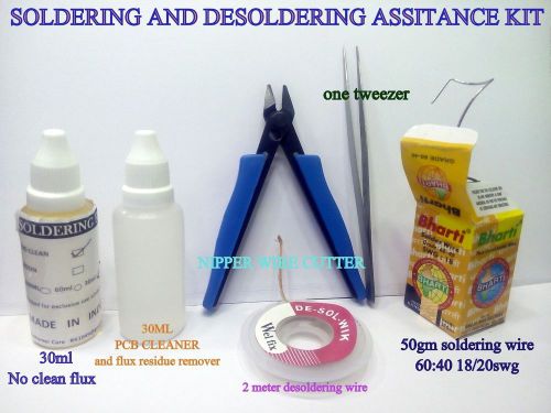 Soldering desoldeing  repairing reballing students assitance kit  diy for sale