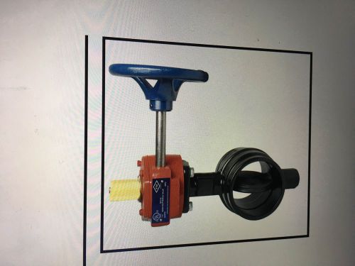 4&#034; butterfly valve grooved end with tamper switch for sale