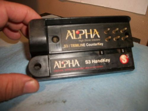 Alpha Security S3 HandKey Magnetic EAS Security Tag Detacher used