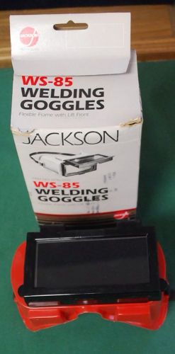 JACKSON WELDING GOGGLES WS-85 FLEXIBLE FRAME W/ LIFT FRONT ITEM NO. 0746-0515