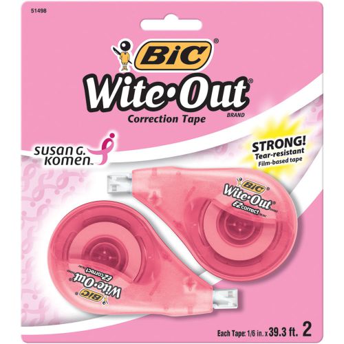 Bic Wite Out EZ Correction Tapes 2/Pkg-.0625&#034;X472&#034;