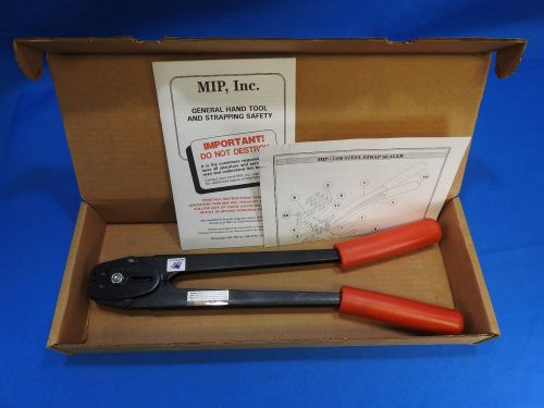 MIP-1100-12 Steel 1/2&#034; Strapping Sealer, Double Notch - Down Cut