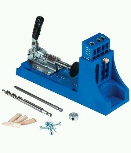 Pocket-Hole Screw System Garage Storage Shelves 3-hole Removable Drill Hand Tool