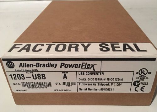 AB USB Converter 1203-USB ( 1203USB ) New In Box !  Factory Sealed !