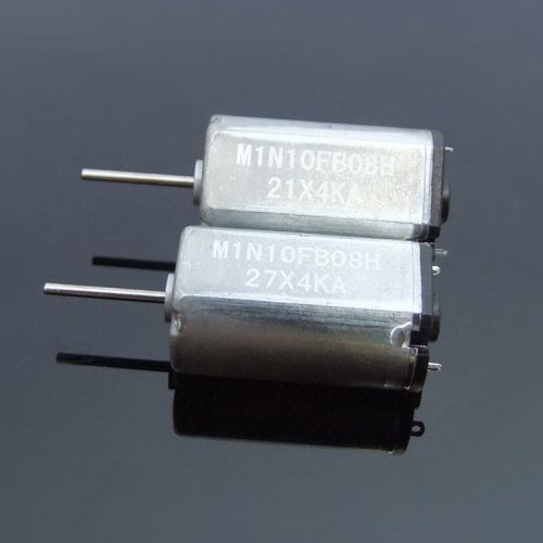 2x long axis N30 motor Low-voltage start Mute 1.5-6V DC micro-motor 18000 rpm