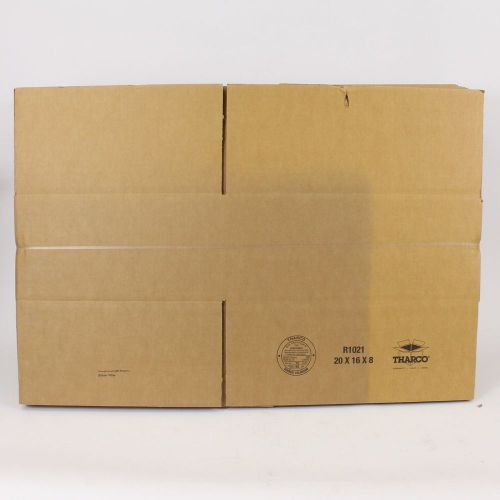 20 New Cardboard Boxes 20x16x8 Shipping Mailing Moving Box Tharco Single Wall