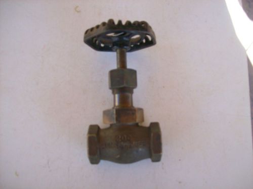 VINTAGE LUNKENHEIMER old  1/2 valve