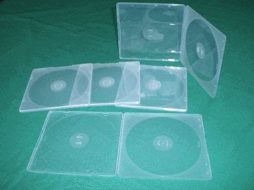 200  5mm ultra slim clear double cd poly case js111 for sale