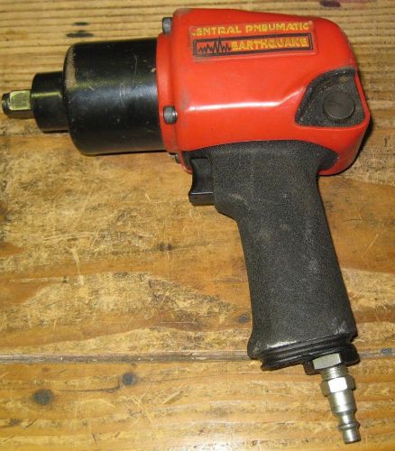 Central Pneumatic &#034;Earthquake&#034; 1/2&#034; Air Impact Wrench