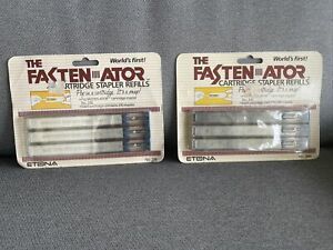 NEW FASTEN-ATOR Cartridge Stapler Refills No. 319 Etona Contains 210 Staples NIB
