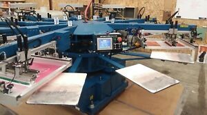 M&amp;R Sportsman EX 16x18 Automatic Screen Printing Press